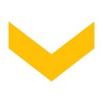 chevron down icon in color style